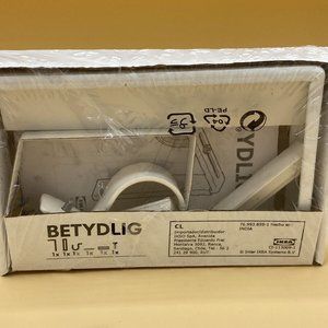 IKEA BETYDLIG WALL / CEILING BRACKET in white.